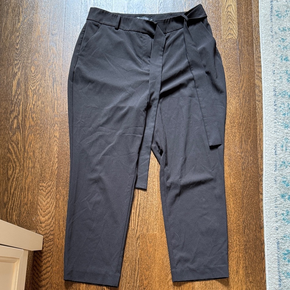 Classic Black Dress Trousers